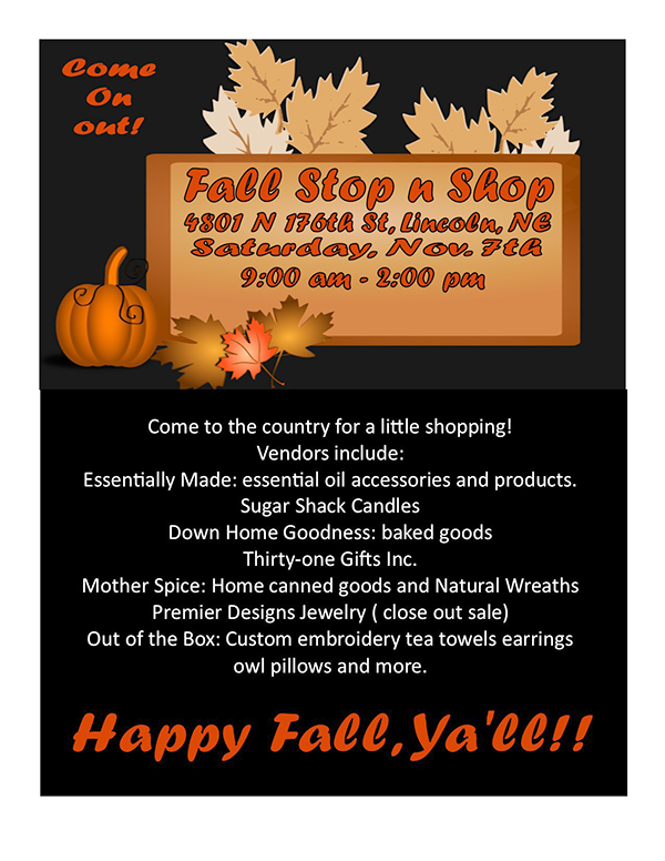 Fall Stop N Shop