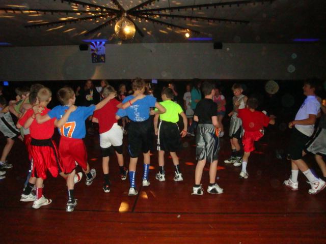 Boys dancing