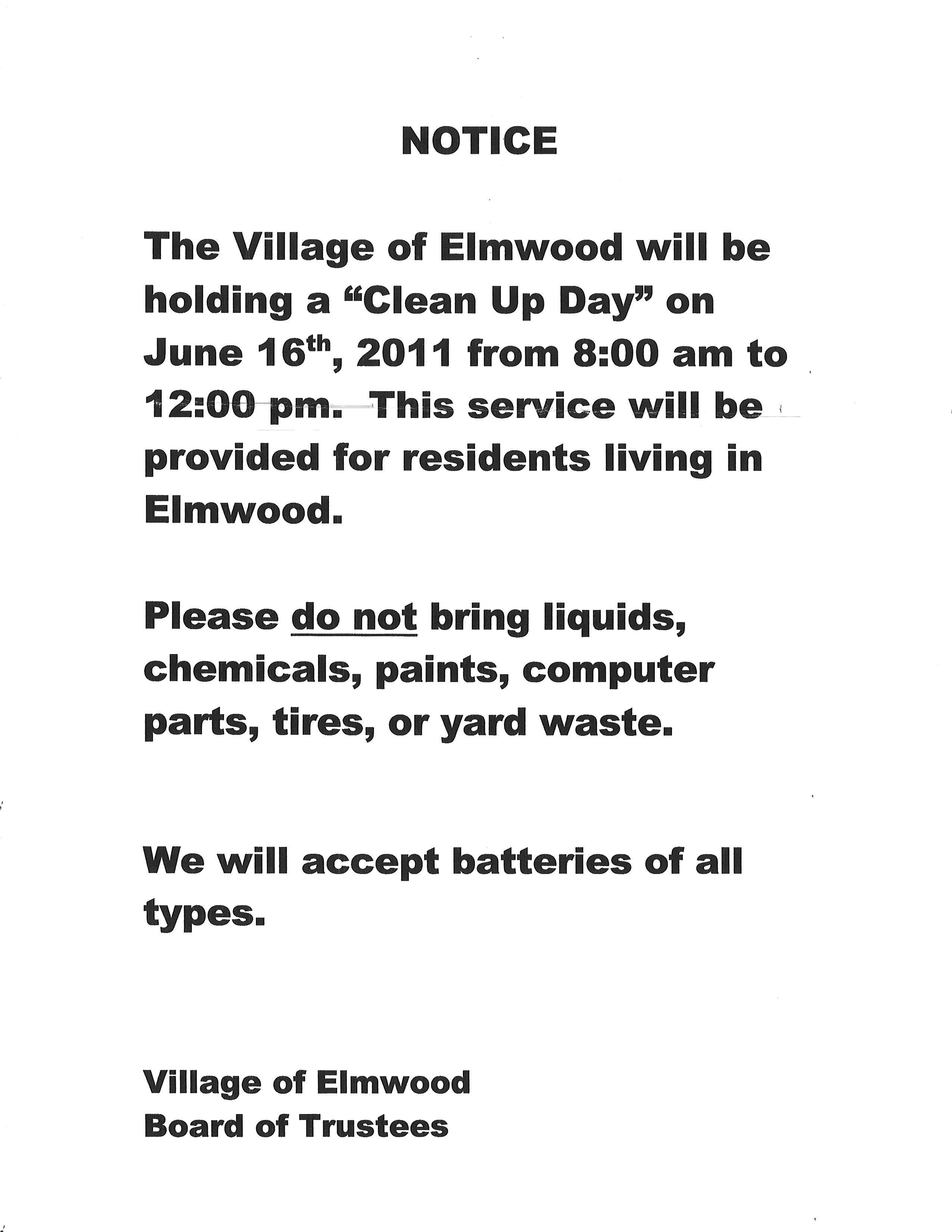 Village Clean_Up_Day