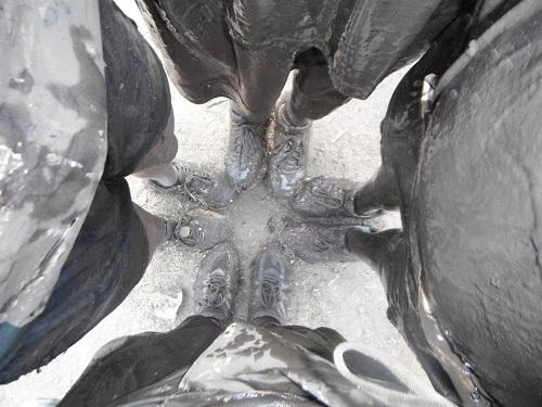 feet