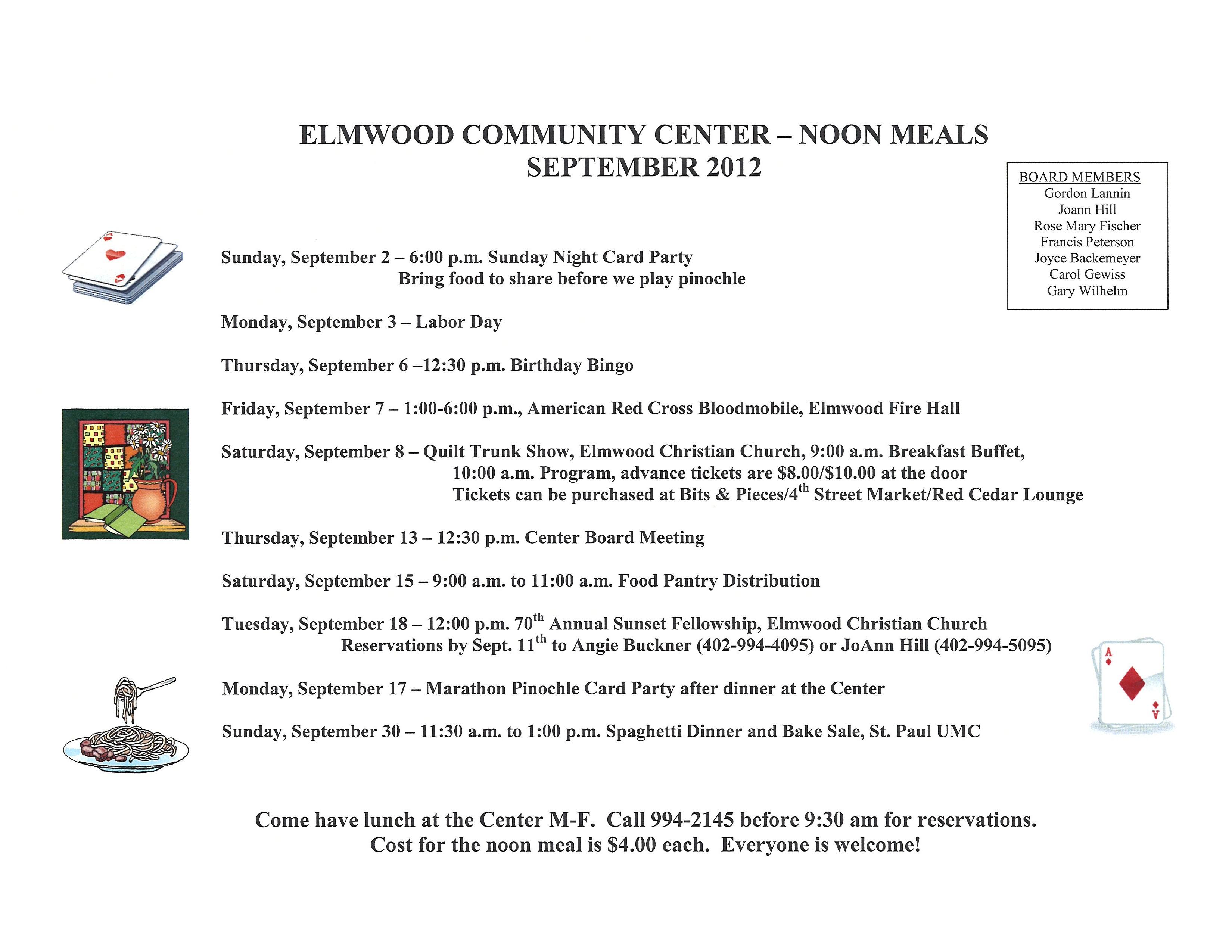 ECC Schedule_September