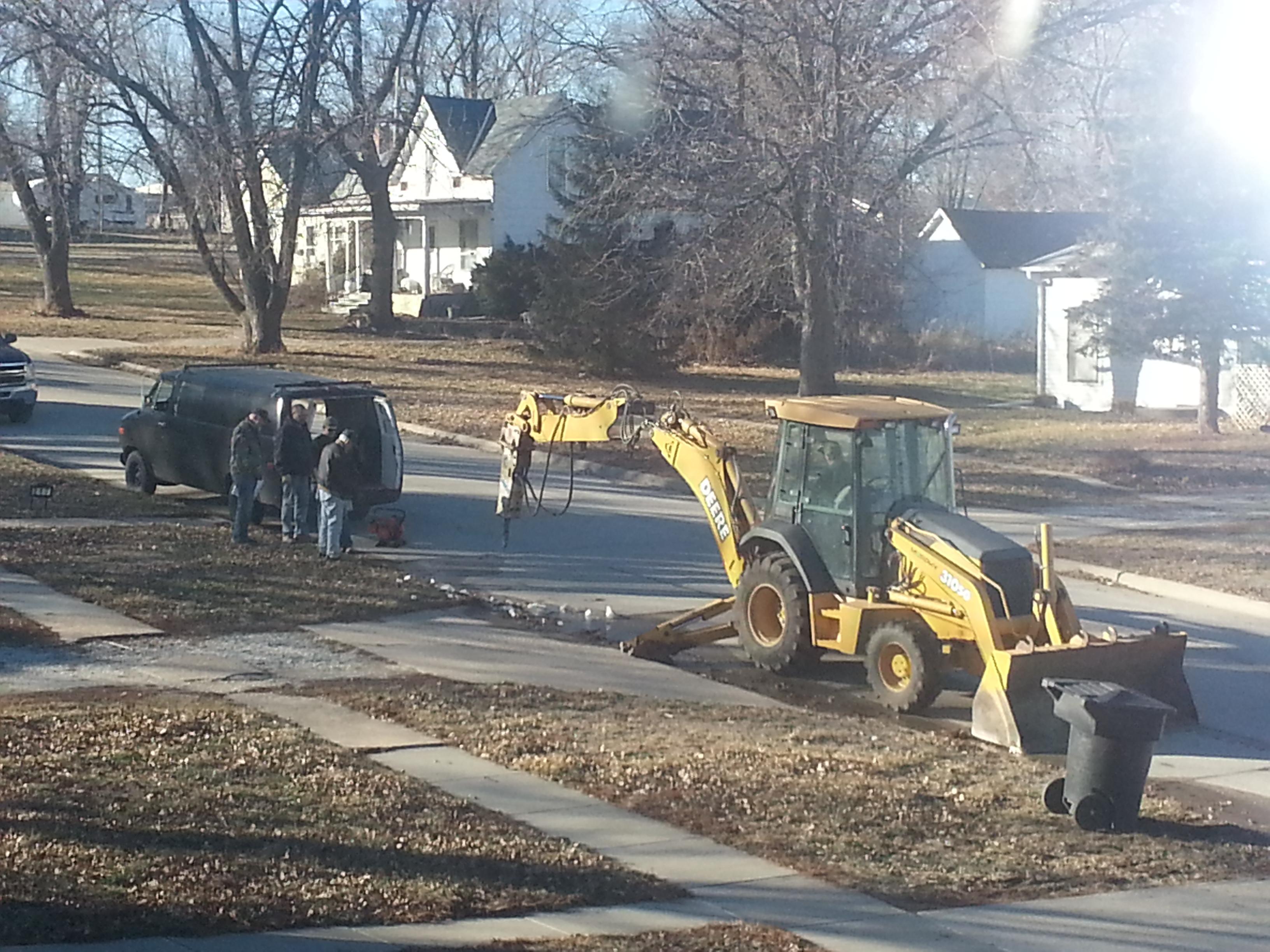 water main_-_before