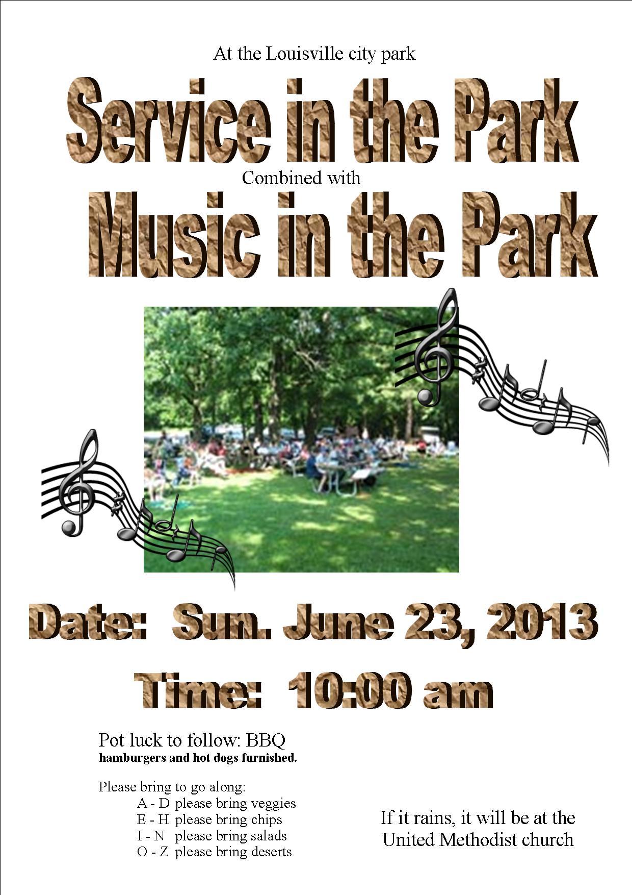 Service at_the_Park_2013