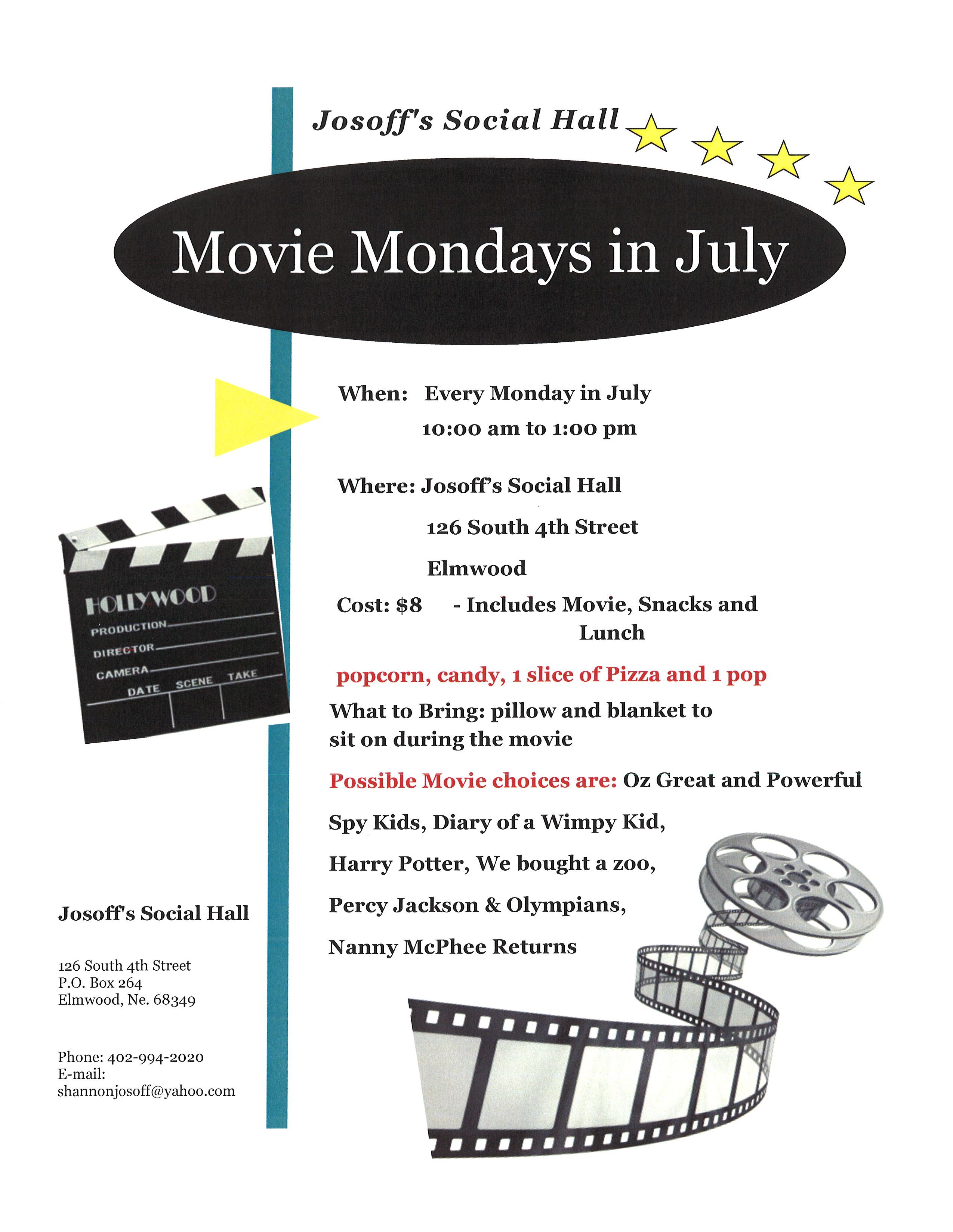 Movies at_Josoffs