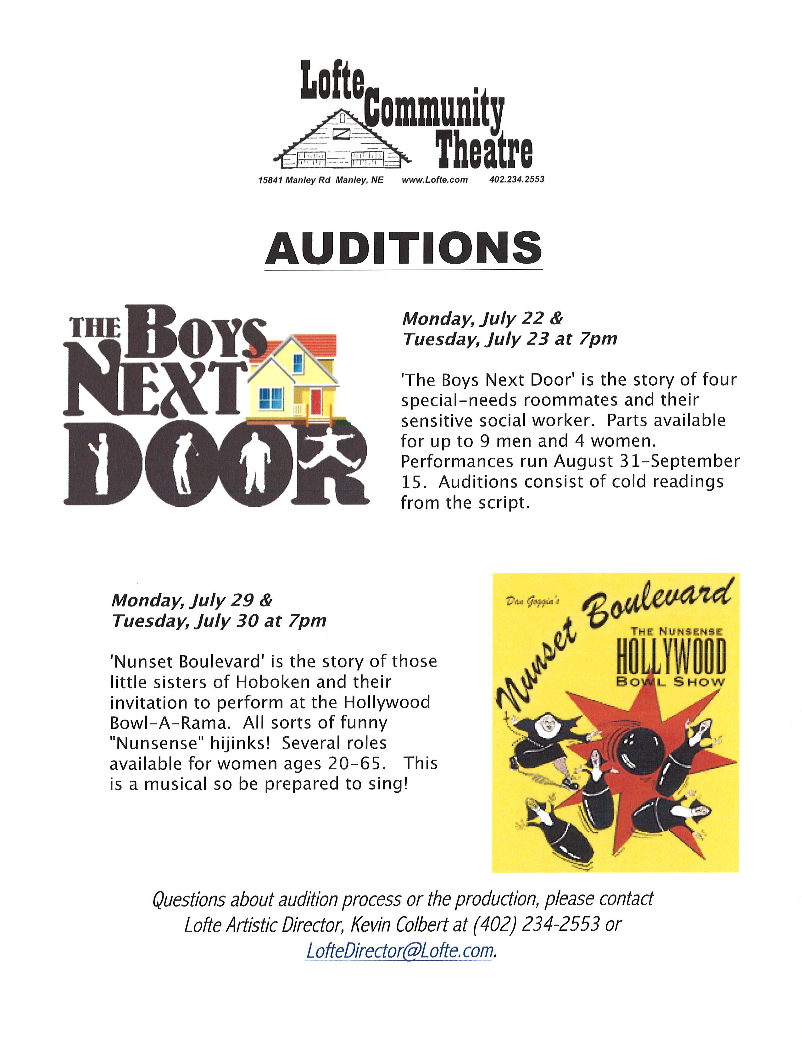 Auditions
