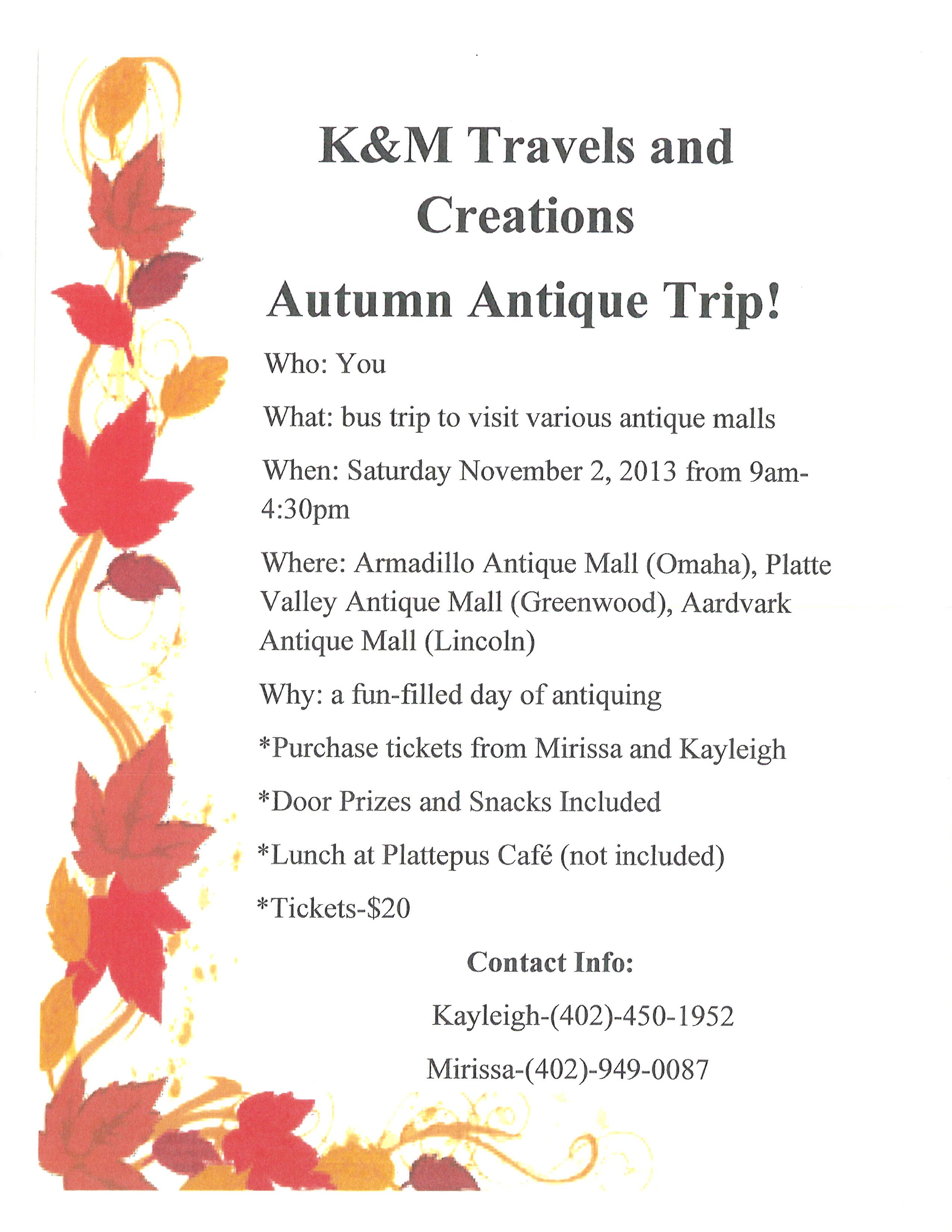 Antique bus tour